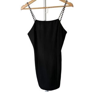 Vintage Alyn Paige Jeweled Straps LBD - Size 11/12